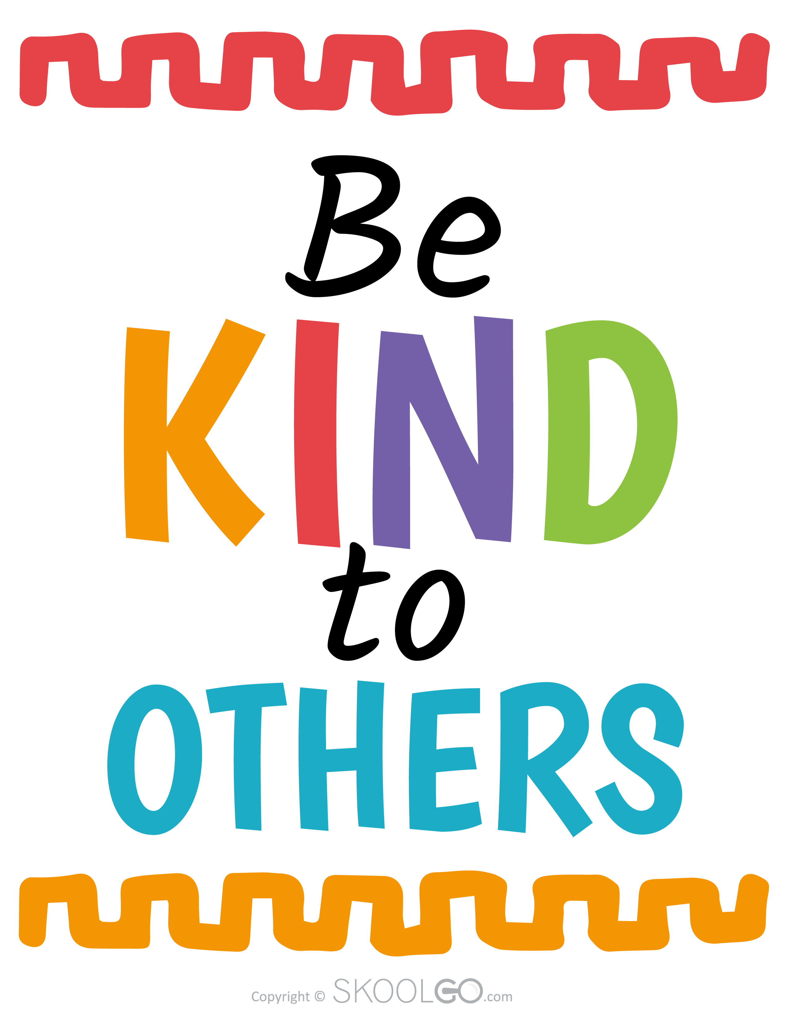 Be Kind To Others - Free Poster