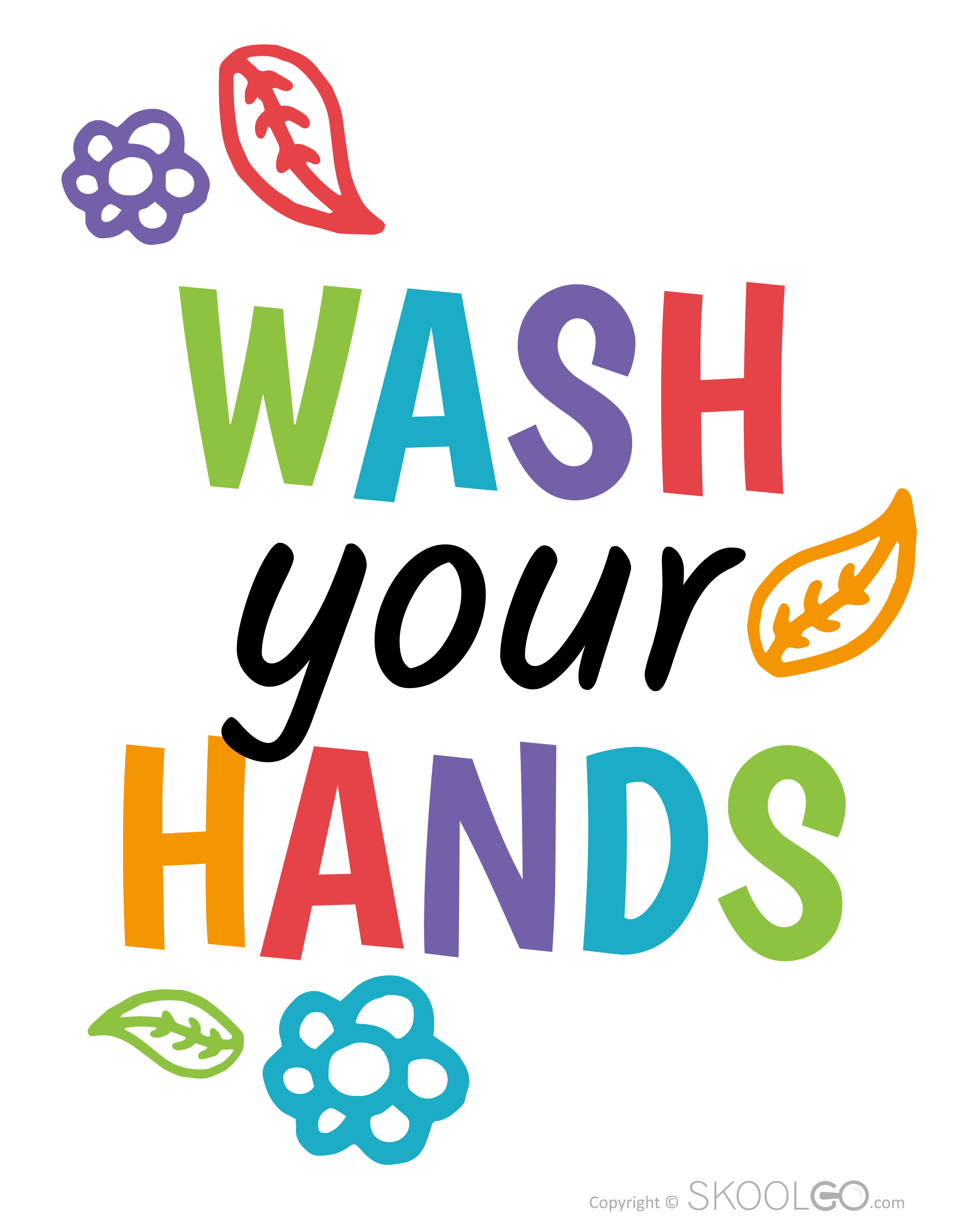 Wash Your Hands - Free Poster