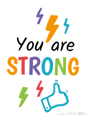 You are Strong - Free Poster